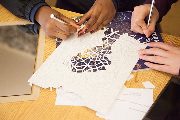 Local Students Reinterpret MoMA Works in Marvels.